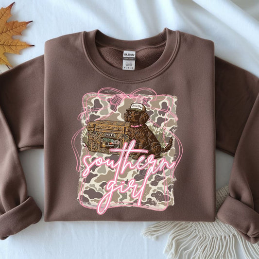 SOUTHERN GIRL TACKLE BOX & DOG