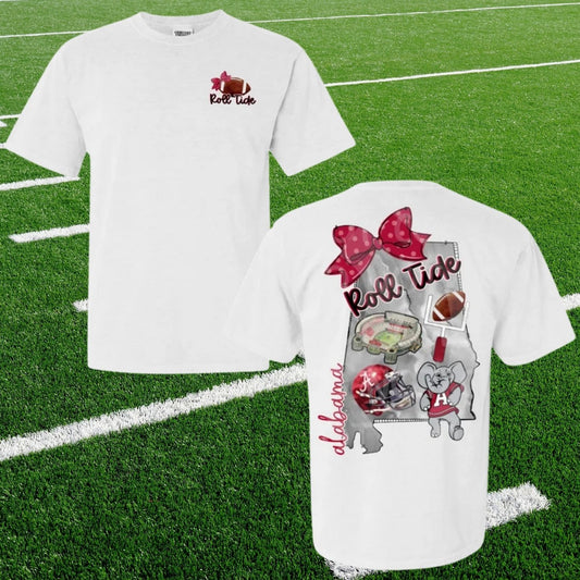 ROLL TIDE FRONT & BACK