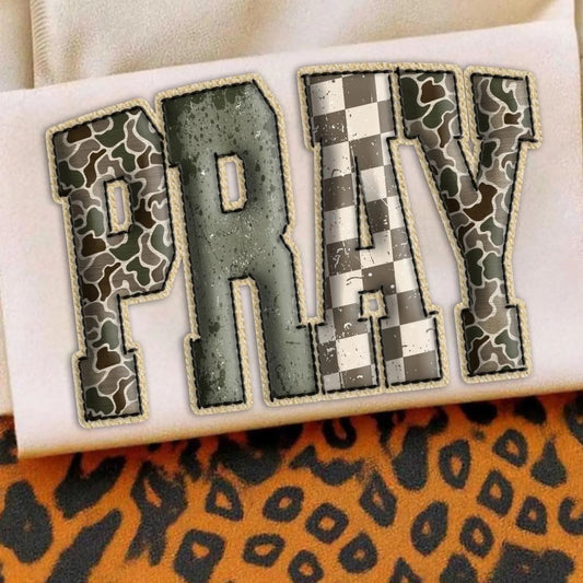 CAMO CHECKERED PRAY