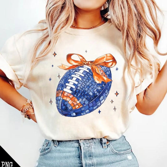 ORANGE & BLUE FOOTBALL