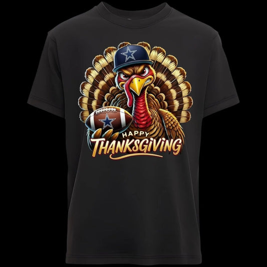 COWBOYS TURKEY HAPPY THANKSGIVING