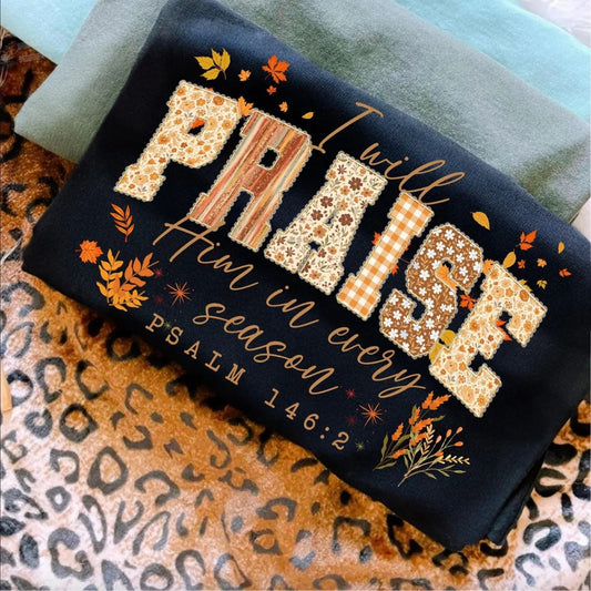 FALL LEAVES I WILL PRAISE