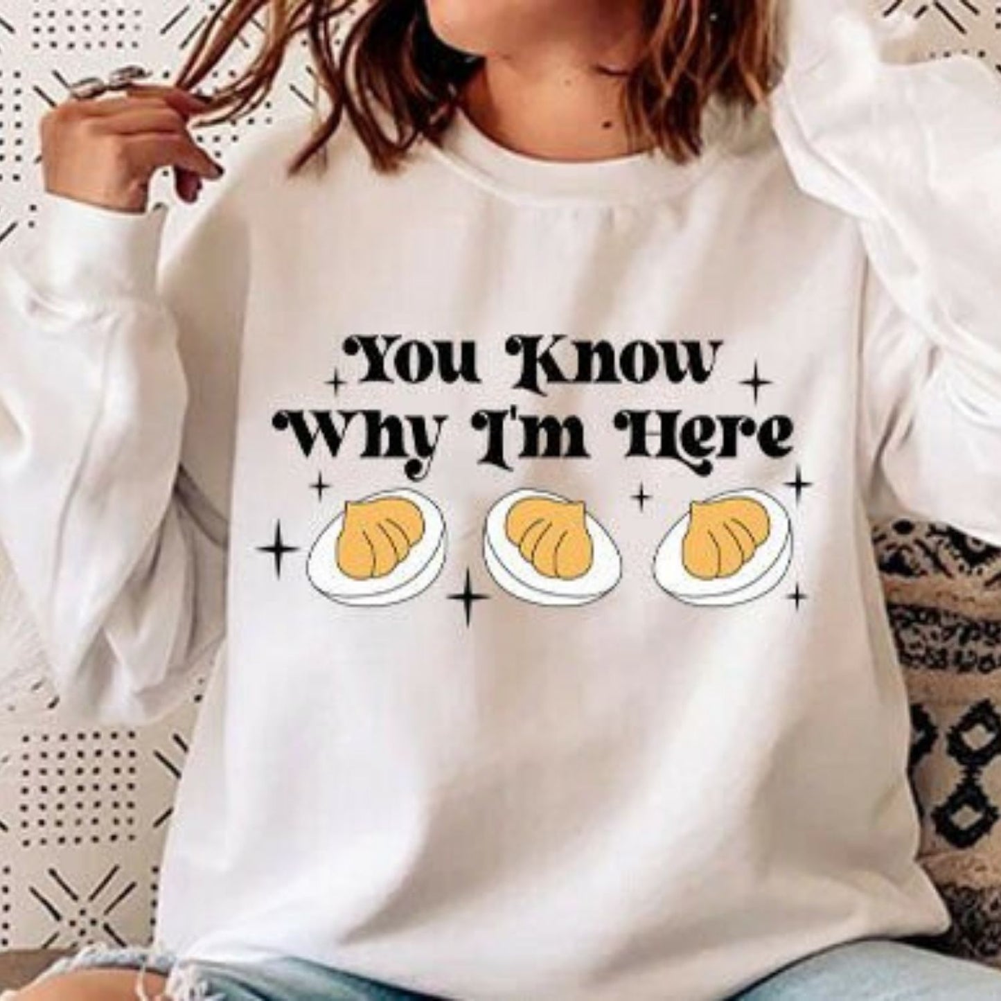 YOU KNOW WHY I'M HERE