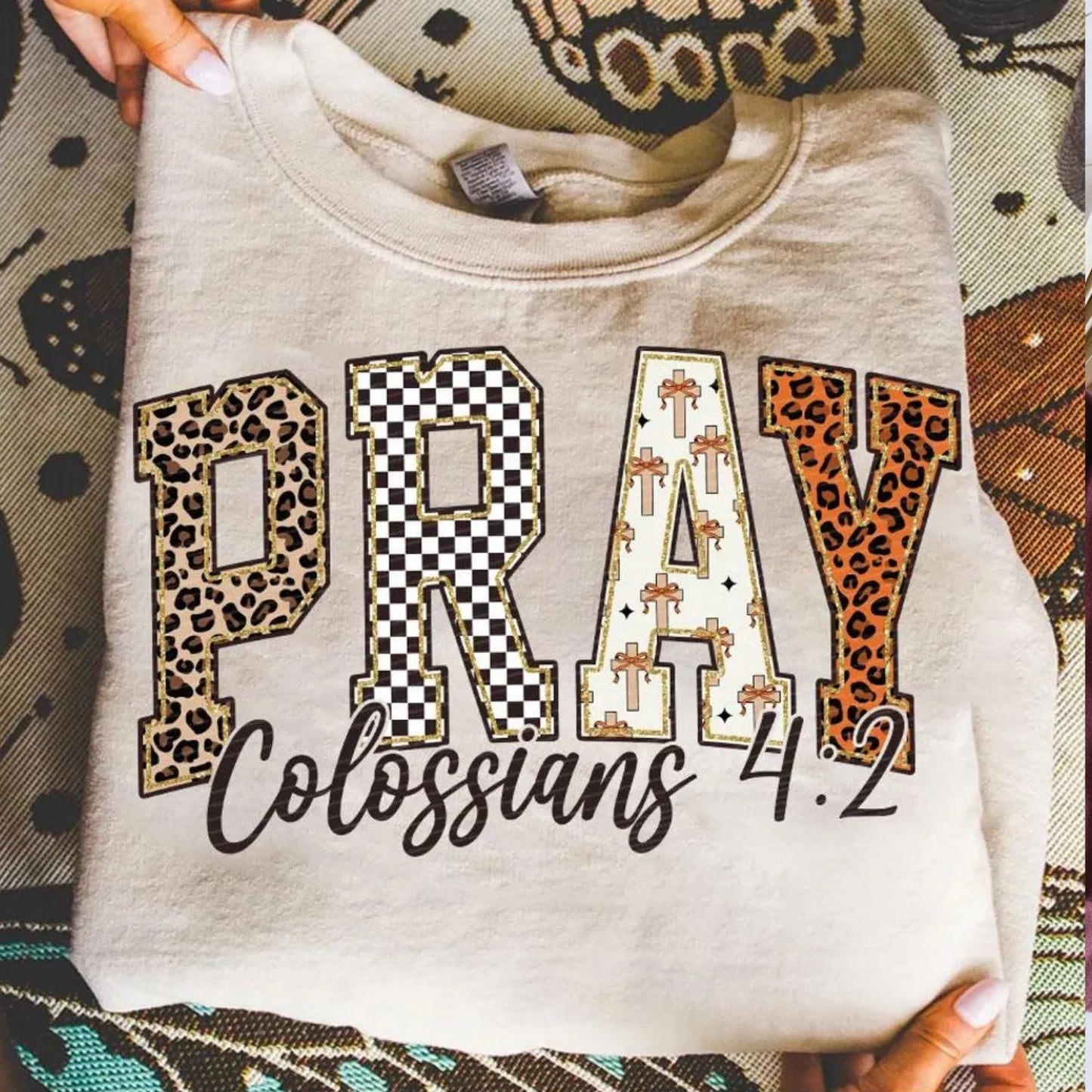 LEOPARD CHECKERED PRAY