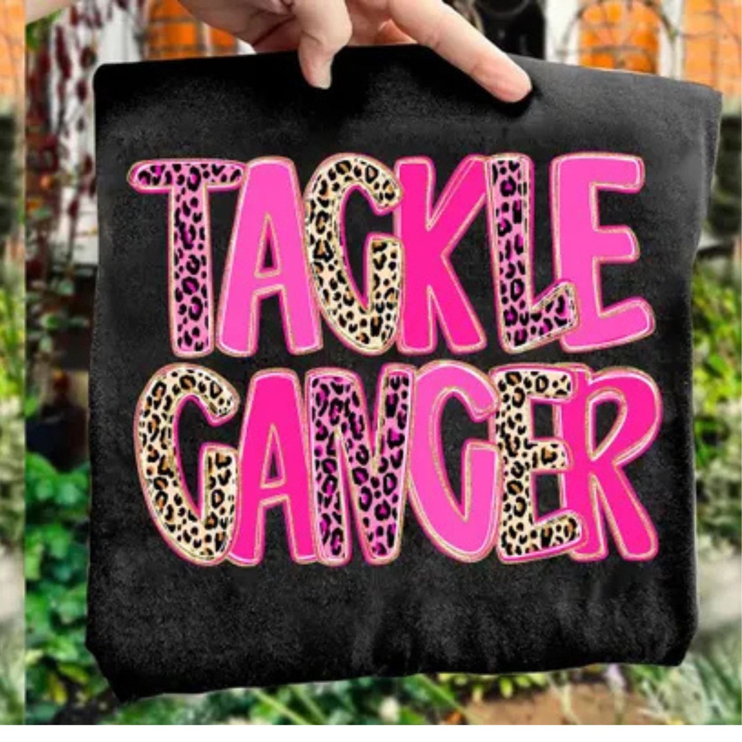 PINK OUT TACKLE CANCER