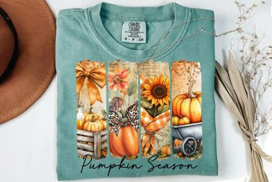 PUMPKIN SEASON BRUSH STROKE