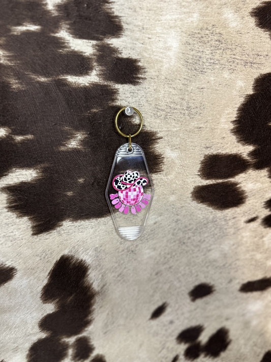 Rodeo Queen Motel Keychain