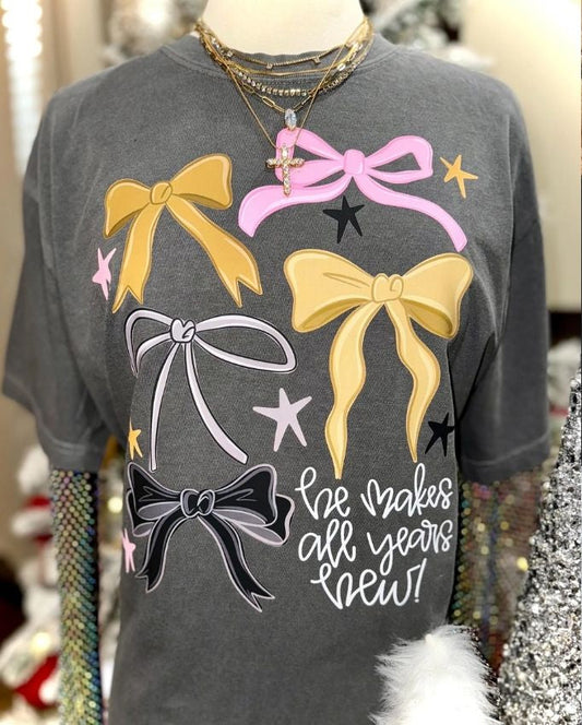 HE MAKES ALL YEARS NEW